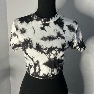Tie dye crop top